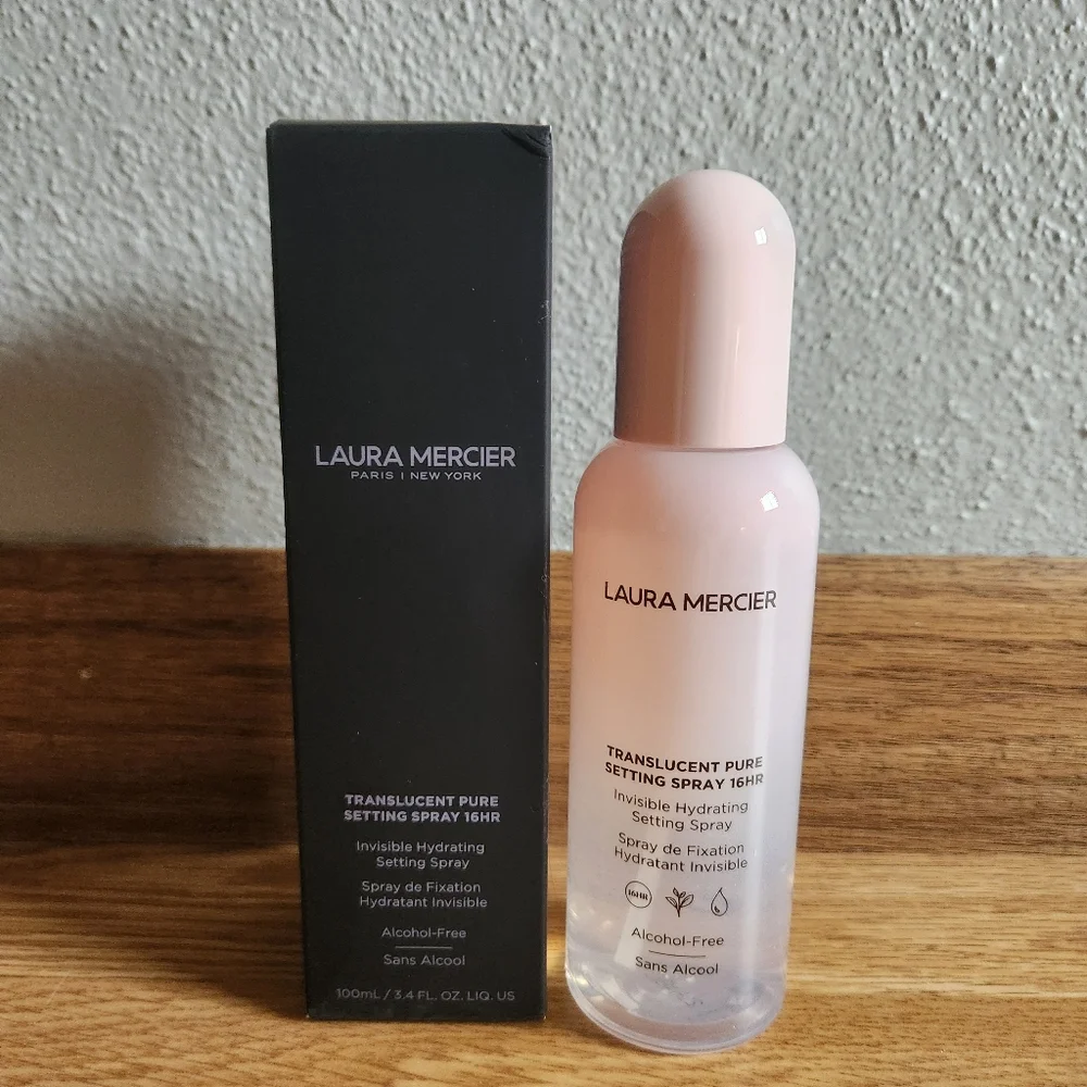 NWT Laura Mercier Translucent Pure Setting Spray 16hr